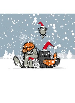 CARTE DOUBLE NOëL