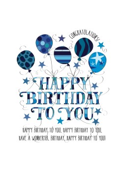 MAXI GLüCKWUNSCHKARTE