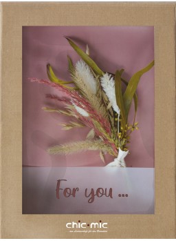 DRIED FLOWERS GIFT BOX