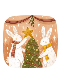 CARTE DOUBLE NOëL
