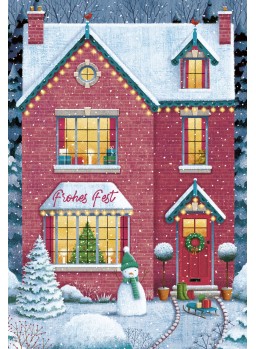 CARTE DOUBLE NOëL