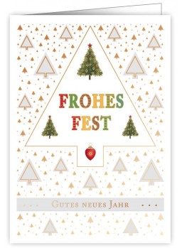 CARTE DOUBLE NOëL
