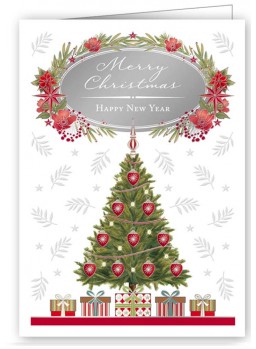 MINI CARTE DOUBLE NOëL