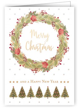 MINI CARTE DOUBLE NOëL
