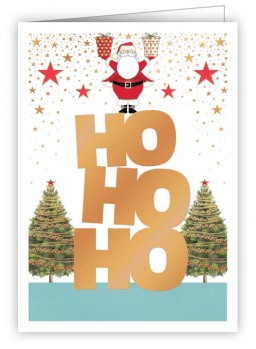 MINI CARTE DOUBLE NOëL