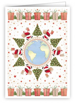 MINI CARTE DOUBLE NOëL