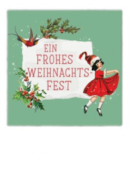 POLA - MINI CARTE POSTALE NOëL