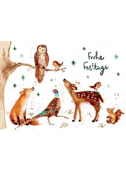 WEIHNACHTSPOSTKARTE