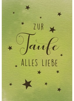GLüCKWUNSCHKARTE