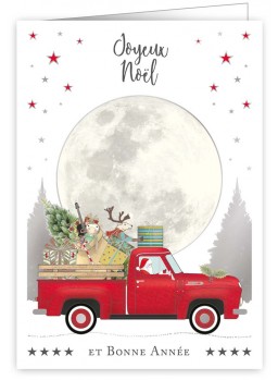 CARTE DOUBLE NOëL