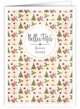 CARTE DOUBLE NOëL