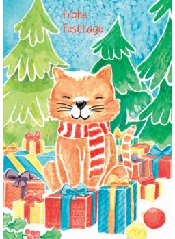 WEIHNACHTSPOSTKARTE
