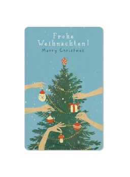 WEIHNACHTSPOSTKARTE