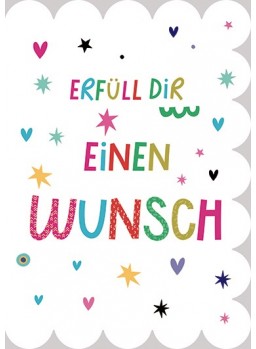 GLüCKWUNSCHKARTE