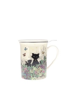 MUG TISANIERE 380 ML + BOITE OUVERTE