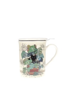 MUG TISANIERE 380 ML + BOITE OUVERTE