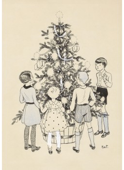 WEIHNACHTSPOSTKARTE