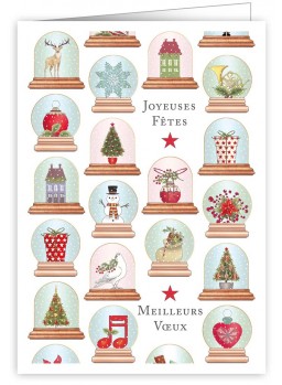 CARTE DOUBLE NOëL