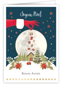 CARTE DOUBLE NOëL