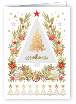 MINI CARTE DOUBLE NOëL