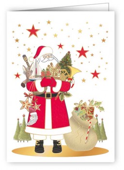 MINI CARTE DOUBLE NOëL