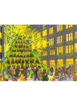 ZüRICH TANNENBAUM POSTKARTE